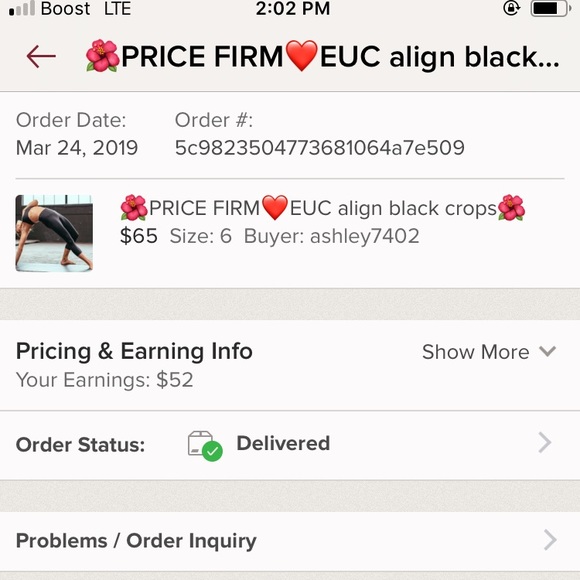 SCAMMER ALERT😡Trying to switch my align crops😡 - Picture 5 of 6